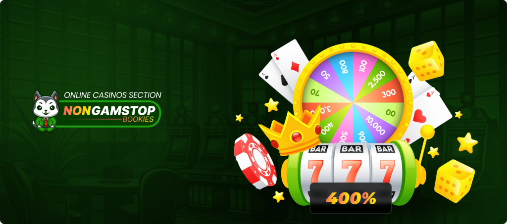 Games to Play with 400% Online Casino Bonus Banner