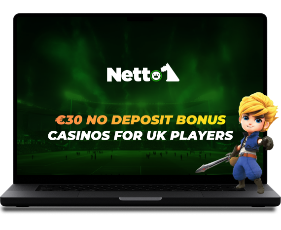 30 Euro no deposit bonus casinos banner