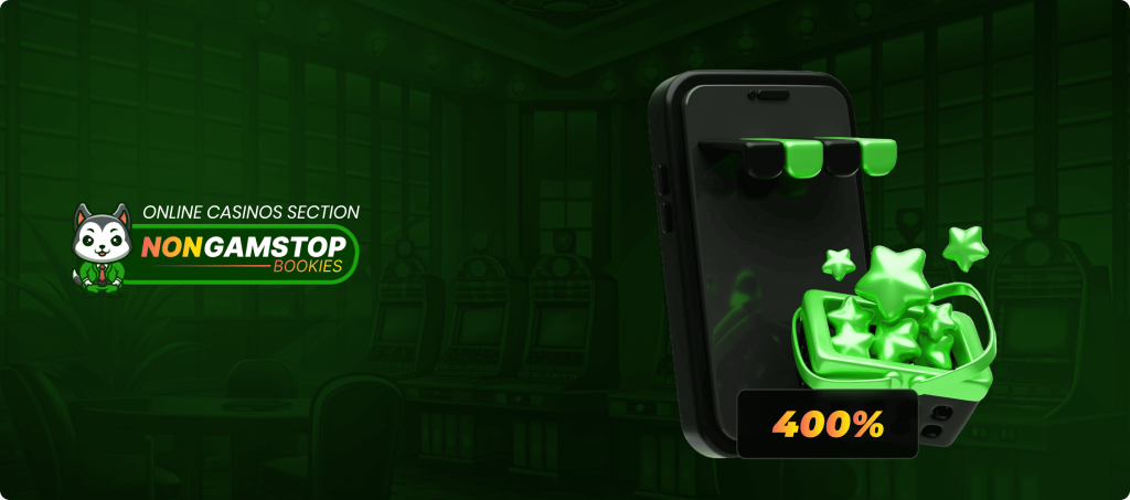 How to Claim a 400% Casino Bonus UK Banner