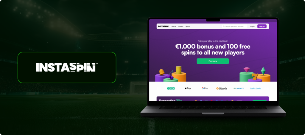 Instaspin Casino Banner
