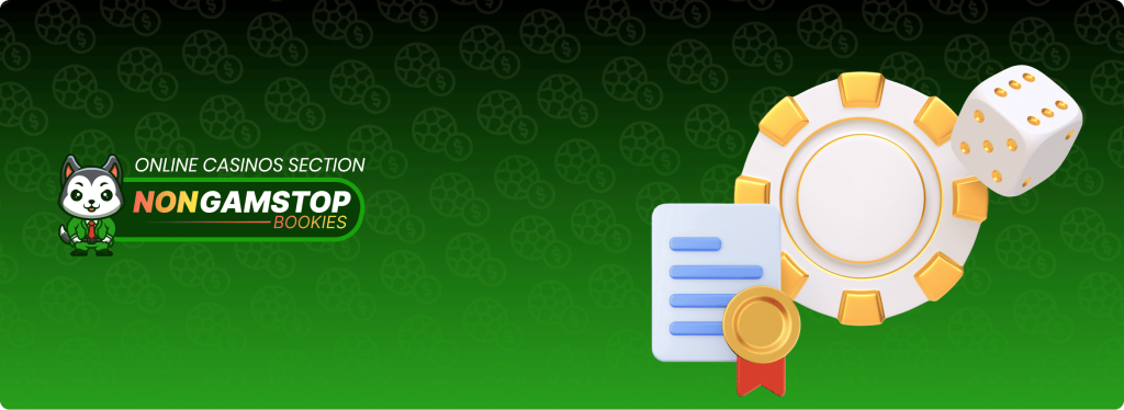 Licences of Sites Not on GamStop Banner