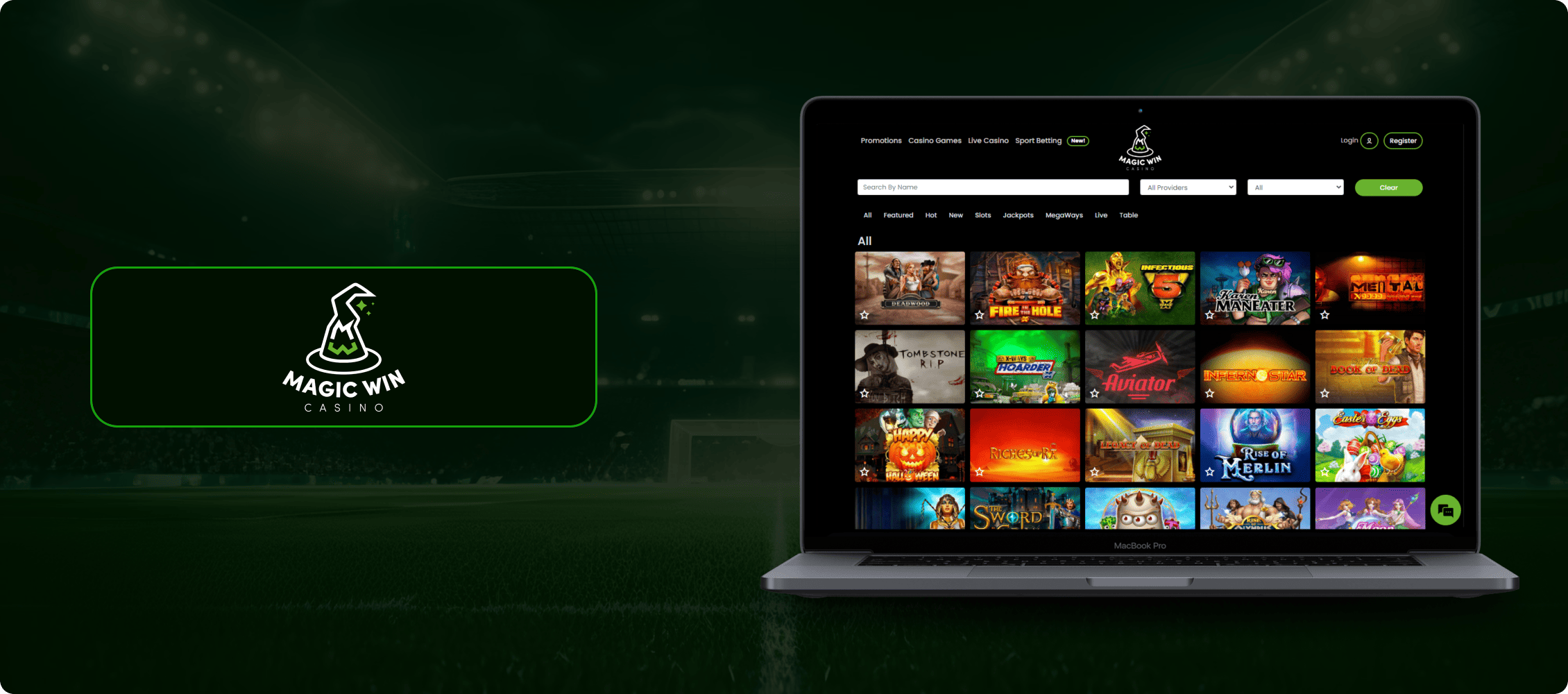 Magic Win Betting Site Banner