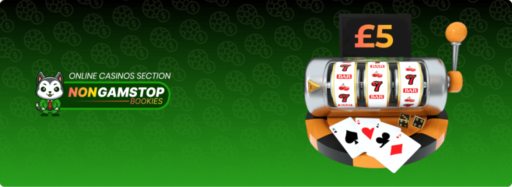 Responsible Gambling With Free £5 No Deposit Bonus Banner