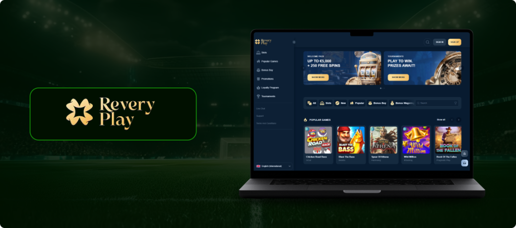 Revery Play Casino Banner