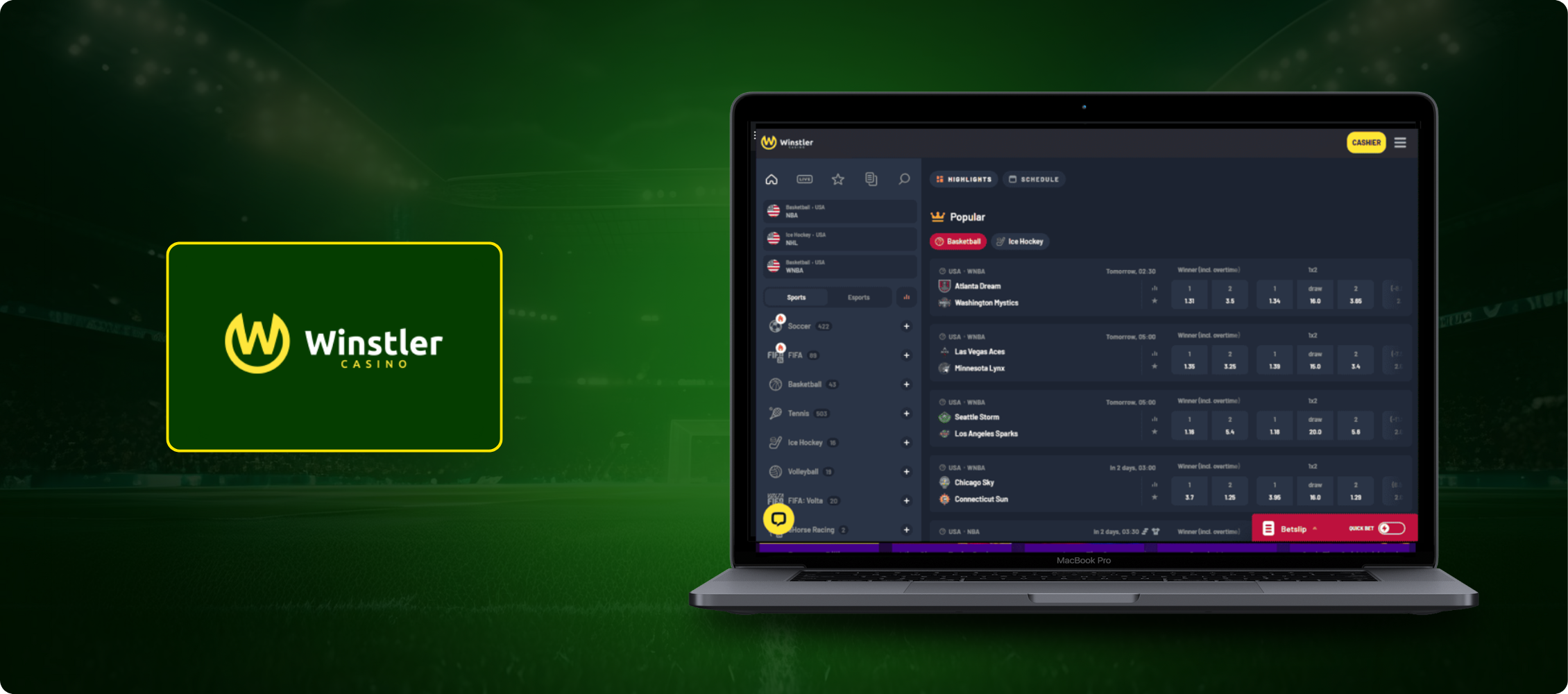 Winstler Betting Site Banner